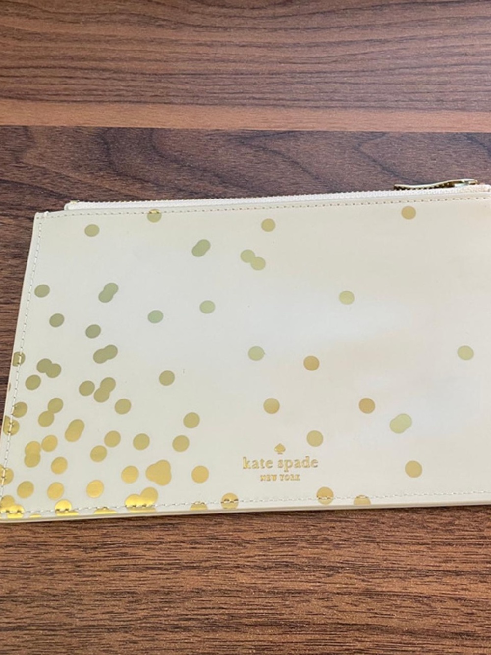 NWT Kate Spade Pencil Makeup Pouch + Eraser and Sharpener